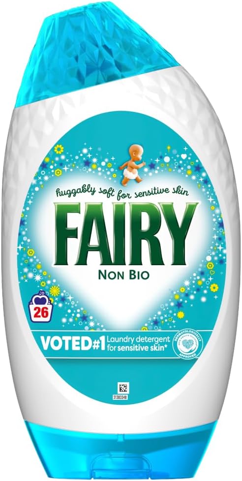 Fairy Non Bio Washing Liquid Gel 26w 858ml