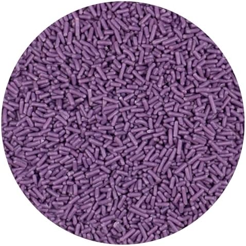Purple Sprinkles Jimmies 3.17 oz, Sprinkles For Cake Decorating, Cake Sprinkles, Sprinkles For Baking, Ice Cream & More, The Hampton Candy Company