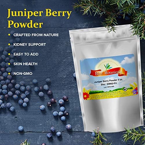 Best Botanicals Juniper Berry Powder 4 oz.