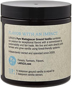 Lafaza All Natural Madagascar Bourbon Pure Ground Vanilla Bean Powder, 4oz