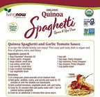 NOW Foods, Organic Quinoa Spaghetti, Gluten-Free, Corn-Free, Non-GMO, Quinoa and Rice Pasta, 8-Ounce (Pack of 3)