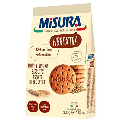 Misura Fibrextra Whole Wheat Biscuits - 330g (0.73lbs)