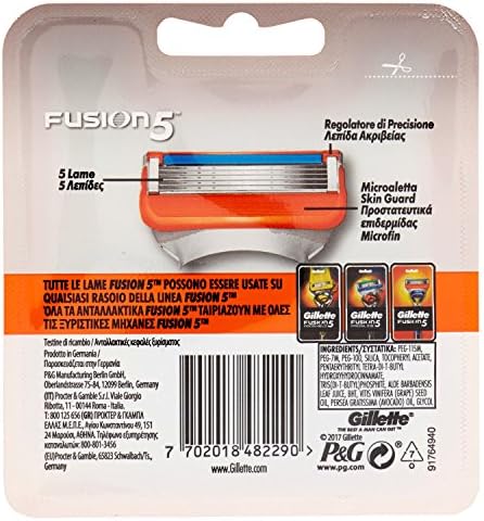 Gillette Fusion 5 Blades for Men Replacement