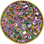 Dynastang Monster Sprinkles Halloween Edible Eyes Cake Decoration Cupcake Toppers Cookie Decorating Perfect for Cakes, Cupcakes, Desserts Toppings 3OZ
