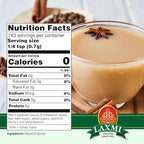Laxmi Natural Tea Masala - Traditional Indian Tea Masala - 3.5oz (100g)