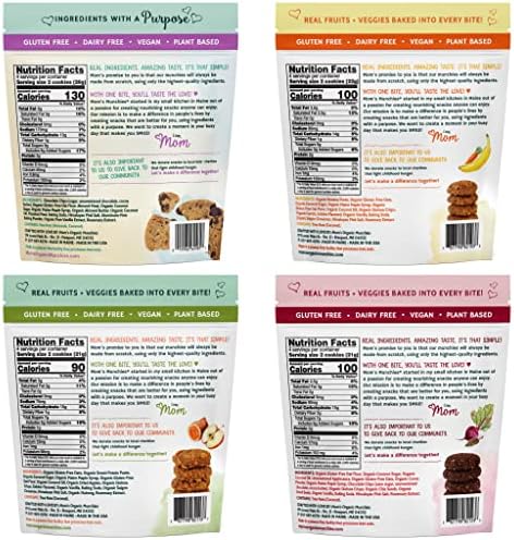 Variety Pack Mom's Munchies Bites (4 bags)