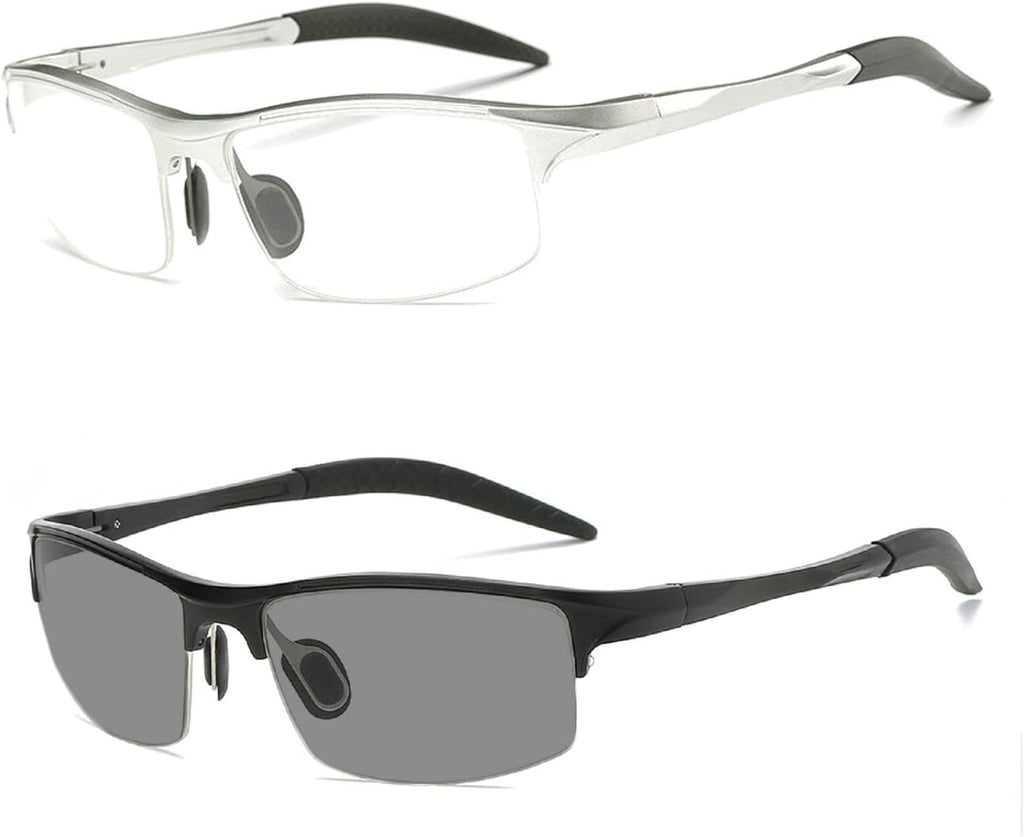 sports cycling full lens Reading Glasses Men Presbyopia Hyperopia Glasses Transition Sun Photochromic Sunglasses Reader