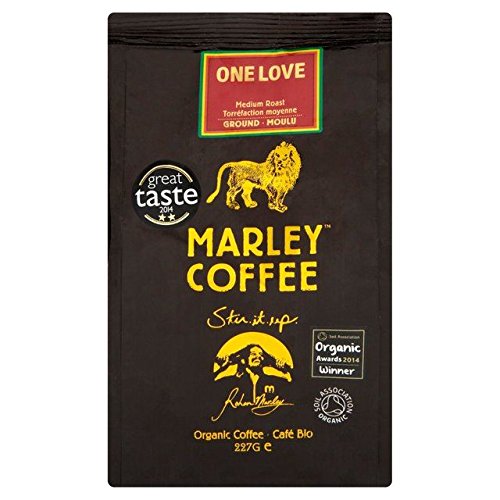 Marley Coffee Organic Medium Roast Ground Coffee - One Love - 227g