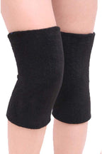 QUUPY 1 Pair Women Men Elastic Knee Brace Leg Knee Warmers Sleeve Winter Thermal Soft Knee Pad Support for Joint Pain Arthritis Pain Relief