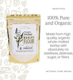Breadtopia Organic Diastatic Malt Powder 8 oz. | Non-GMO Malted Barley Flour | No Additives, No Sugar, & No Fillers | Milled from Whole Malted Barley Kernel |