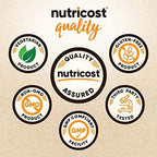 Nutricost Organic Pea Protein Isolate Powder (5LBS) - Unflavored, Certified USDA Organic, Protein from Plants, Vegetarian Friendly, Gluten Free, Non-GMO