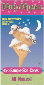 Dinky Dippers Miniature Ice Cream Cones Bulk Pack 450 Count
