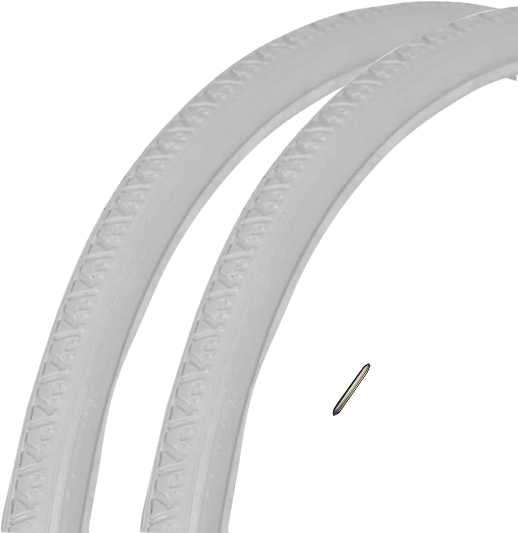 22 Inch Manual Wheelchair Wheel Polyurethane Solid Tire Suitable for A Variety of Wheelchairs(Gray)