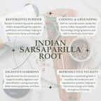 Elanen Naturals Organic Sarsaparilla Root 4 oz. (113g), USDA Certified Organic Indian Sarsaparilla Tea, Hemidesmus Indicus Sasparilla, Sarsparilla, Zarzaparrilla, Cut & Sifted
