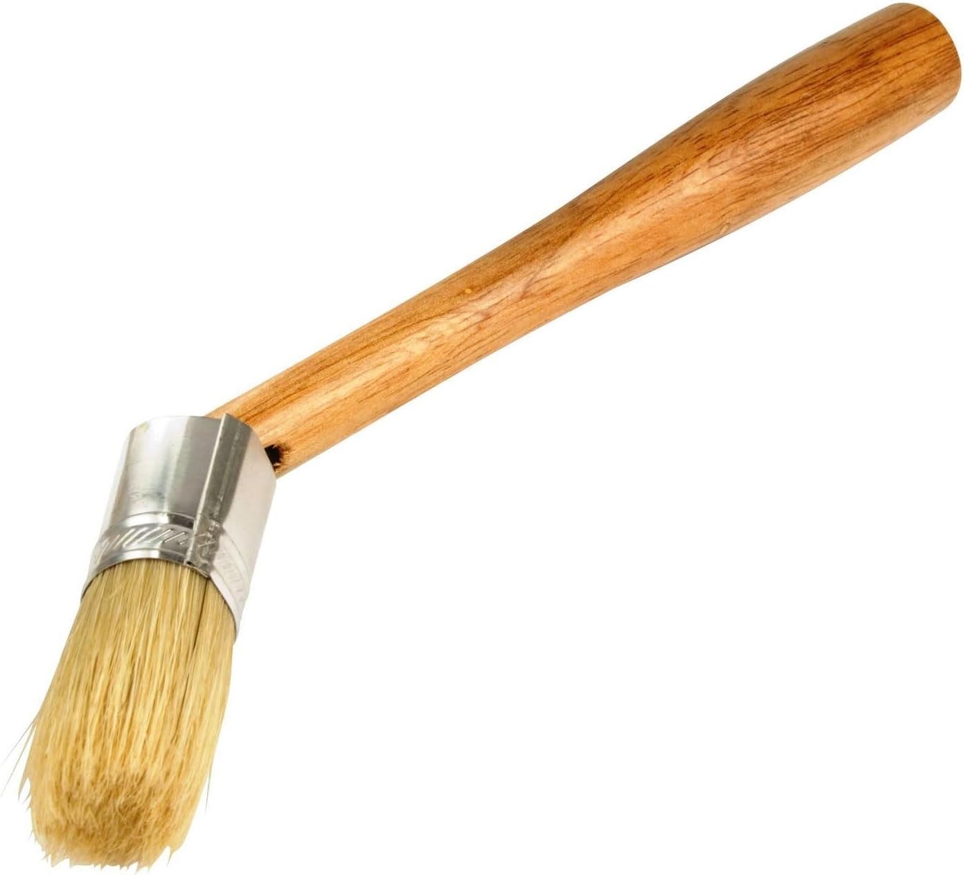 Steelman Euro Lube Angled Applicator Brush with Stiff Bristles for Paste-Style Tire Mounting Lubricants, Angled to Fit Between The Tire Bead and Rim (96517)