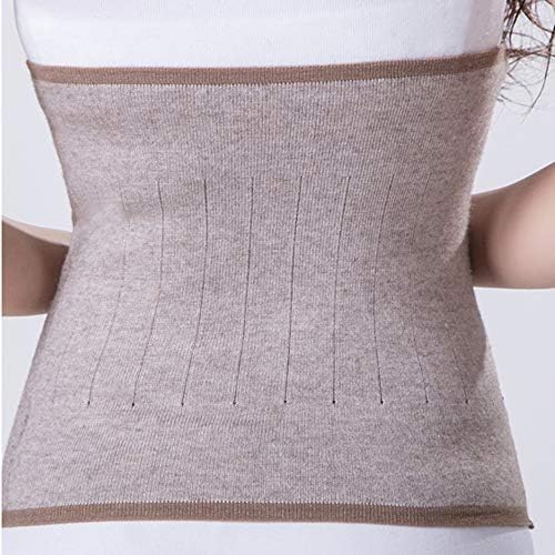 ITODA Warmer Kidney Back Brace for Women Men, Abdominal Binder Lumbar Waist Knitted Breathable Stomach Belly Band Wrap