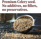 The Spice Way Celery Seed - premium whole seeds 8 oz