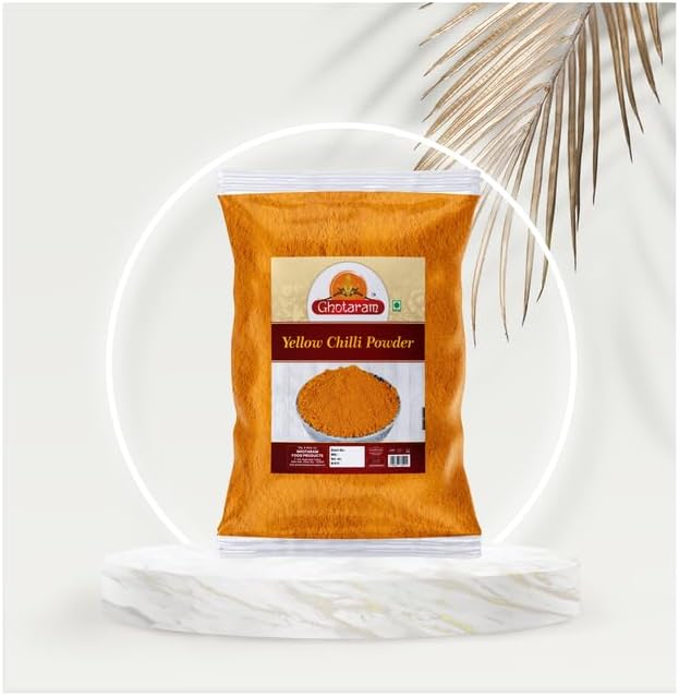 Ghotaram Masala Bhut Jolokia Powder Lovongi Chilli, Ghost Pepper Powder, Hottest Naga King Dry Red Chilli (Organically Grown), Fire up any dish with a dash of this chilli powder-150Gx1Pk