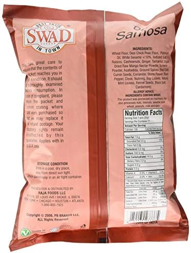 Great Bazaar Swad Samosa Snacks, 10 Ounce