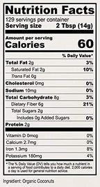 Anthony's Organic Coconut Flour, 4 lb, Batch Tested Gluten Free, Non GMO, Vegan, Keto Friendly
