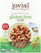 JOVIAL Organic Brown Rice Fusilli Pasta, 12 OZ