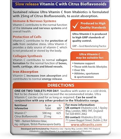Vitabiotics - Ultra Vitamin C - 60 Tablets