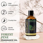Forest Pine Fragrance Oil Essential Oil, MAYJAM 3.38FL.OZ Forest Pine Oil for Diffusers for Home, Long Lasting Scented Oils for Soap Candle Making - 100ML