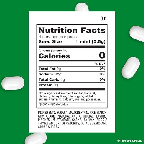 Tic Tac Freshmints, Bulk Bag with 100 Mini Packs (4 Mints each), Share-Size, On-the-Go Mints, 6.7 oz