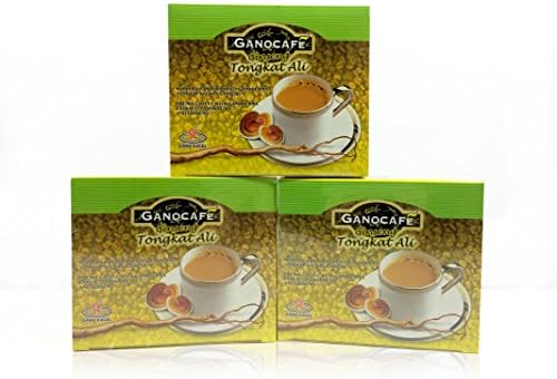 3 Box Gano Excel Tongkat Ali Coffee ( 15 Sachets )