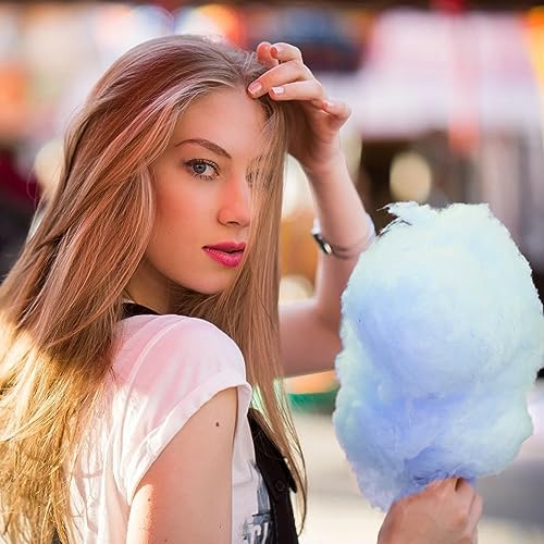 Cotton Candy Floss SugarBlue Raspberry, Pink Vanilla, & Cherry- 3.25 lbs Per Carton. Total 9.75lbs