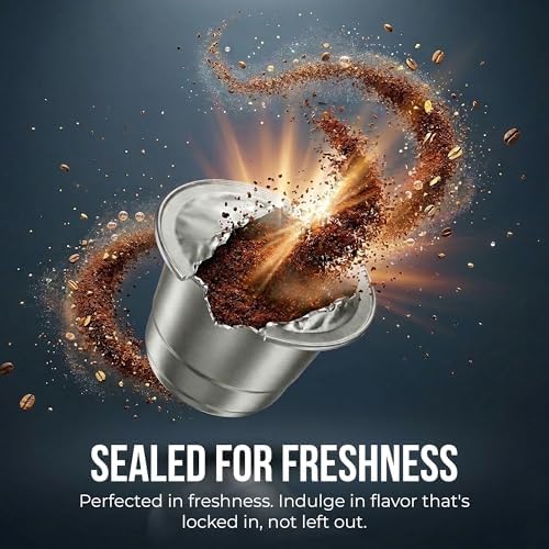 Gran Caffè Garibaldi Espresso Pods, Italian Roasted Coffee, Compatible Nespresso Original Line Machines, Nitrogen Flushed, Strong & Intense, Cocoa & Dried Fruit, Dark Roast - Gusto Intenso (Aluminum) 50 Cups