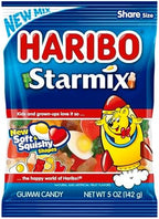 HARIBO Gummi Candy, Starmix, 5.6 Oz Bag (Pack of 12)
