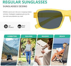 Eyekepper Metalless Screwless Spring Hinge Sunglasses – UV Protection Sun Glasses for Men