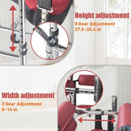Rehabilitation Walker for Children – Adjustable 6-Wheel Anti-Tilt Walking Aid with Safety Lock for Cerebral Palsy, Hemiplegia & Post-Surgery Recovery, 220 lbs Max
