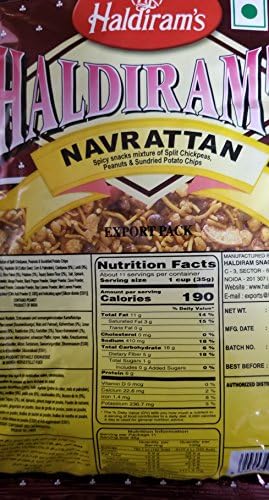 HALDIRAM'S NAVRATTAN MIX. 400G