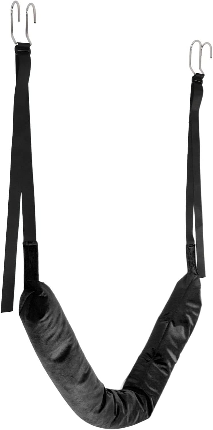 YUYTE Spine Decompression Back Traction Device for Decompression, Soft Material, Lightweight Practical (Black)