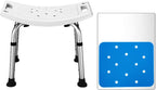 Bath Stools,Bath Stool Ergonomic Shower Chair, Folding Seat Bench Bathroom Seating for Senior, Disabled, Handicap, Elderly Pregnant Women, Load of 150Kg