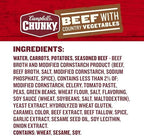 Campbell’s Chunky Soup, Beef Soup with Country Vegetables, 18.8 Oz Can