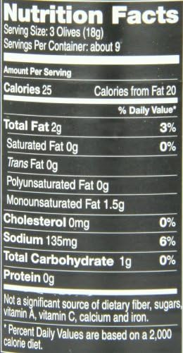 Mario Camacho Foods Black Olives, Jumbo Pitted, 5.75 Ounce (Pack of 12)