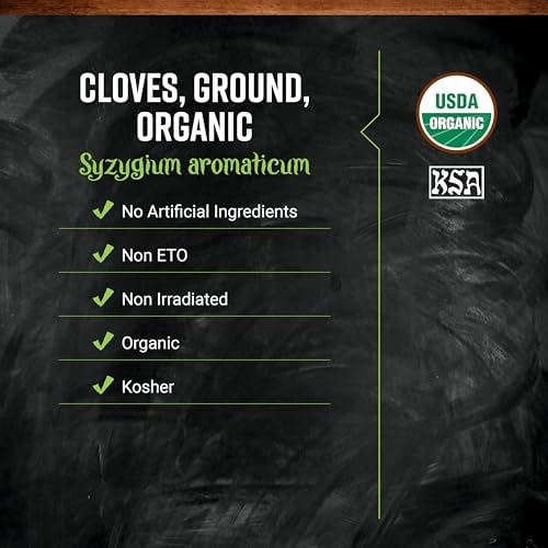 Frontier Co-op Cloves, Ground, Organic, 16 Oz.