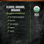 Frontier Co-op Cloves, Ground, Organic, 16 Oz.