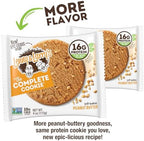 Lenny & Larry's Complete Protein Cookie, [Peanut Butter], Chewy Soft Baked, 16g Plant Protein, Vegan, Non-GMO, High Fiber, [4 Ounce] Cookie (Pack of 12)