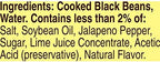 Old El Paso Black Bean Refried Beans, 16 oz. (Pack of 12)