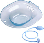 predolo Cleansing Basin for Sitting Bath, Toilet Seat Sink for Women, Blue A