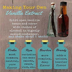 Madagascar Vanilla Beans 5 Count Grade A Gourmet Vanilla Pods 5-7" Great for Baking (Pack of 1)