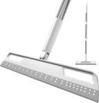 Multifunction Magic Broom, Extended Indoor Detachable,3-in-1 Sweeper Removing Dust Liquid Hair, Adjustable Floor Squeegee,Magic Broom as seen on tv（Gray）