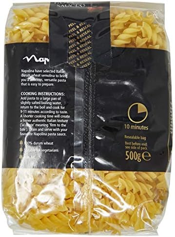 Napolina Fusilli Pasta 500g