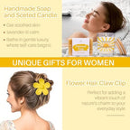 Gift Baskets for Women, Unique Birthday Gifts for Women,Get Well Soon Gift Basket,Mothers Day Gifts, Care Package Sending Sunshine Box Thinking of You for Mom Wife Sister Best Friends Teen Girls