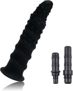 Massage Gun Attachment, Adult Massage Gun Attachments Deep Tissue for Relieve and Stimulation, Black Portable Massage Gun Head Accessories for Handheld Electric Body Muscle Massager