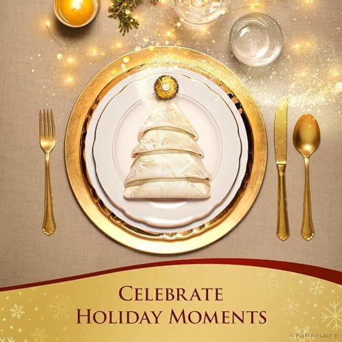 Ferrero Rocher Premium Gourmet Milk Chocolate Hazelnut Candy Gift Box, Individually Wrapped Chocolate Candy for Christmas, 30 Count, 13.2 oz